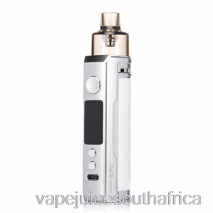 Vape Juice South Africa Voopoo Drag X 80W Pod Mod Kit Silver White